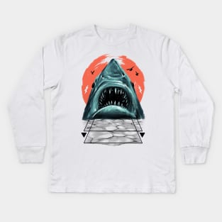 Sharkster Kids Long Sleeve T-Shirt
